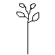 Un �rbol peque�o se mueve f�cilmente.